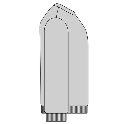 German Shepherd Howling 90s Oversized Sweater